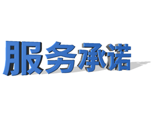 服务承诺